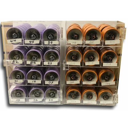 VIP HD & IMink Eyelashes Line with Display (12 styles per Diplay, set of 2 displays) - VIP Extensions