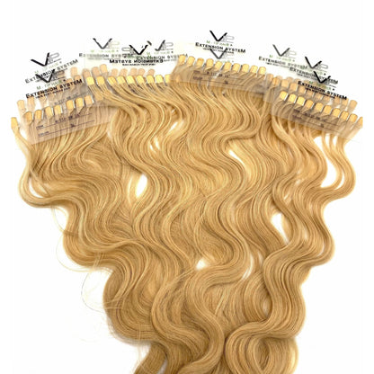 VIP M - Tip System (Tape extensions 100 strands) / Wavy 18" - VIP Extensions