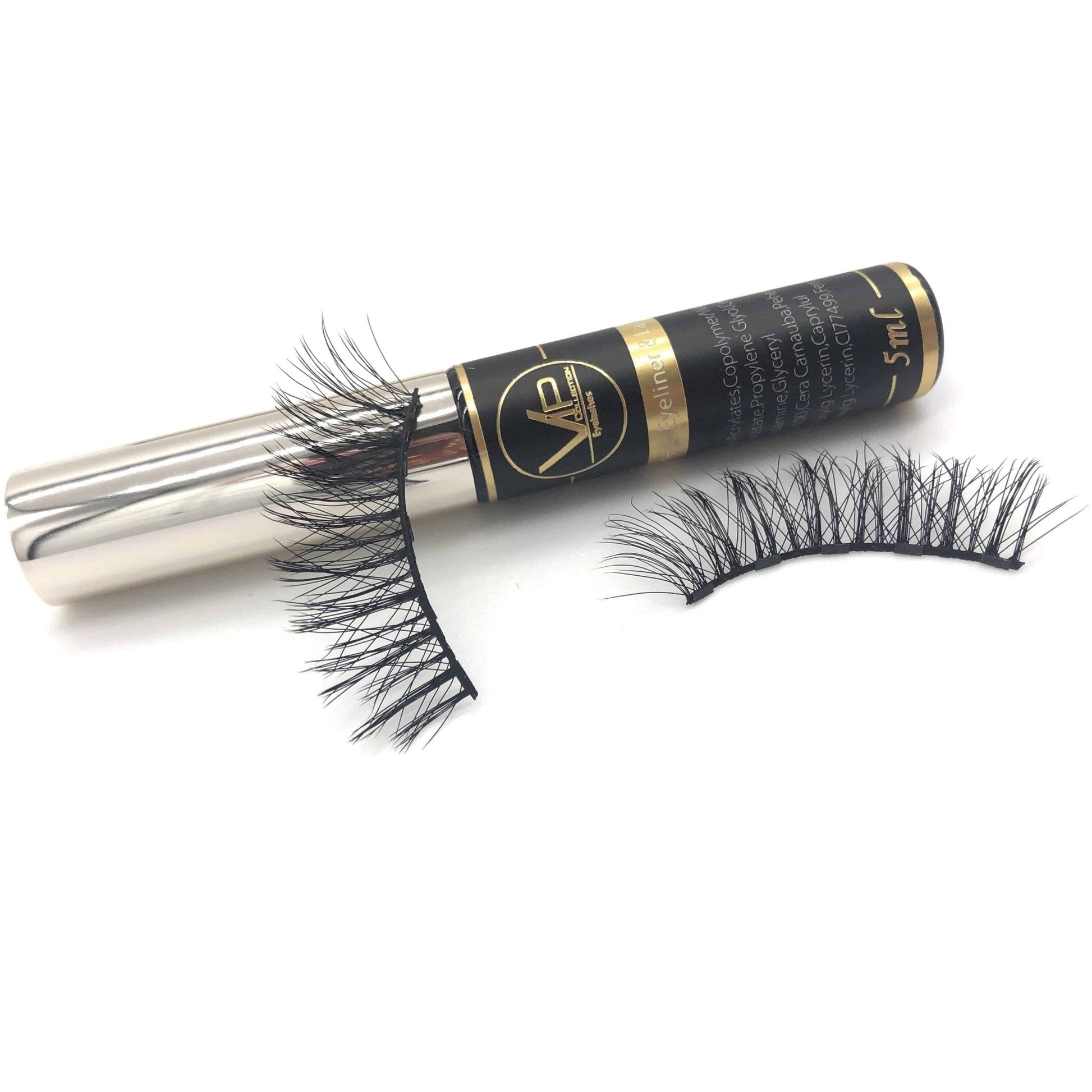 VIP Magnetic Lashes with Magnetic Eyeliner - 2 pairs - VIP Extensions