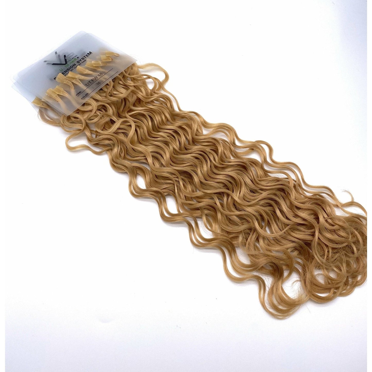 VIP U - Tip System / Curly 18" - VIP Extensions