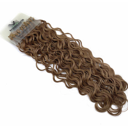 VIP U - Tip System / Curly 18" - VIP Extensions