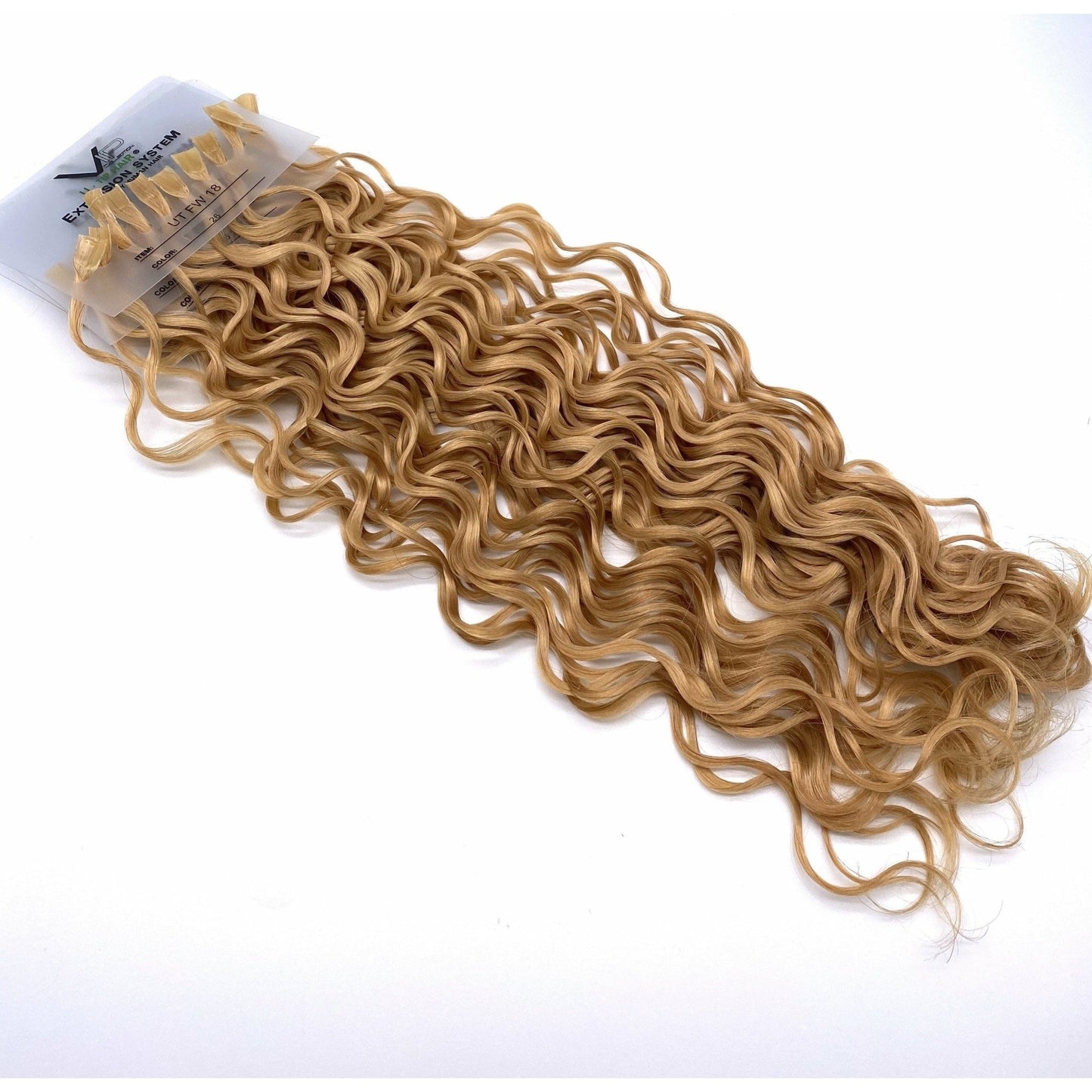 VIP U - Tip System / Curly 18" - VIP Extensions