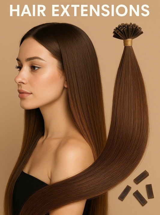 VIP U - Tip System / Straight 24'' (100 Strands) - VIP Extensions