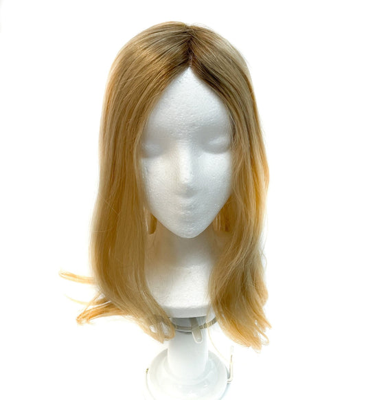 Virgin Remy Human Hair Silk Straight Top Topper Pieces J - TP04 - VIP Extensions