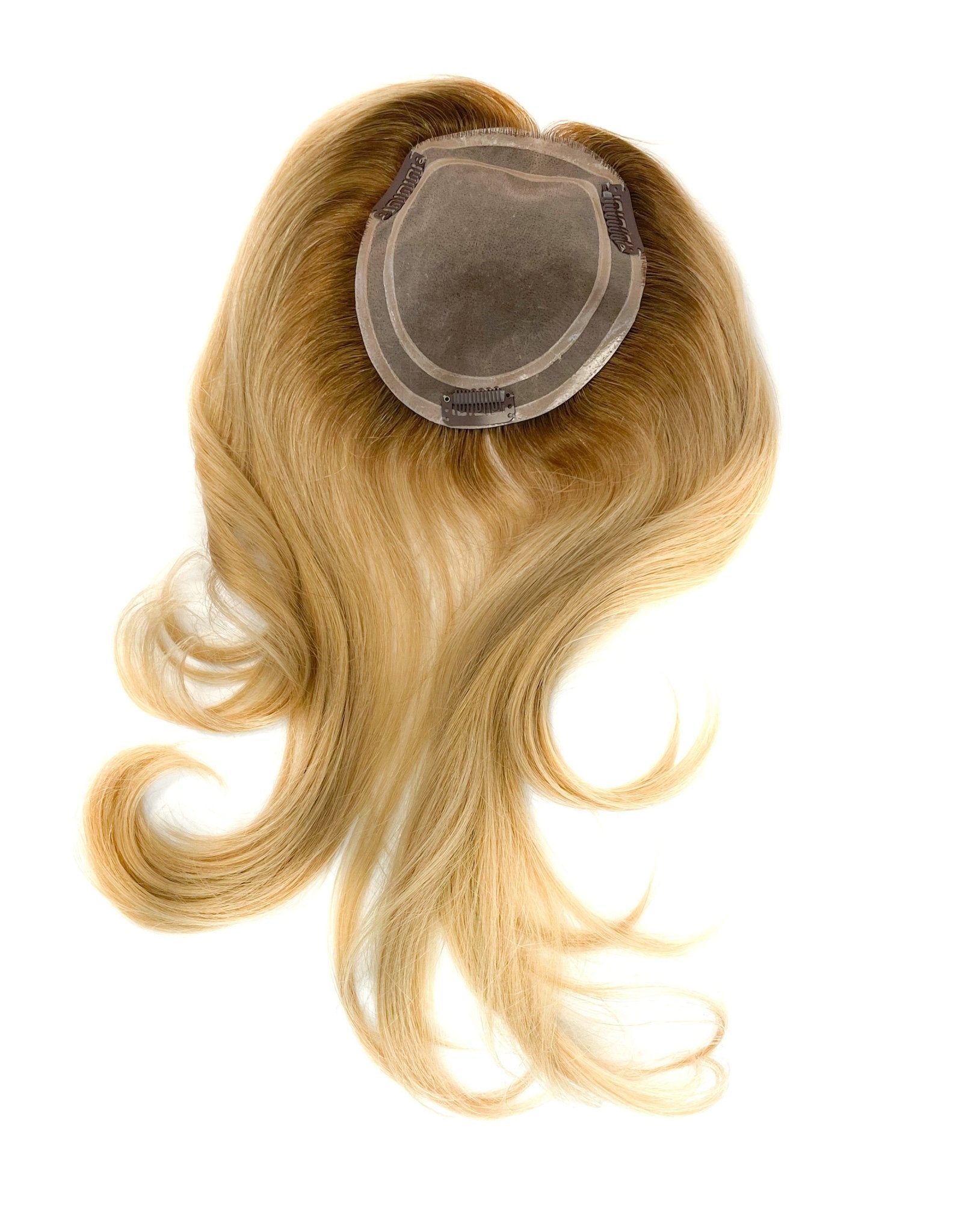 Virgin Remy Human Hair Silk Straight Top Topper Pieces J - TP04 - VIP Extensions