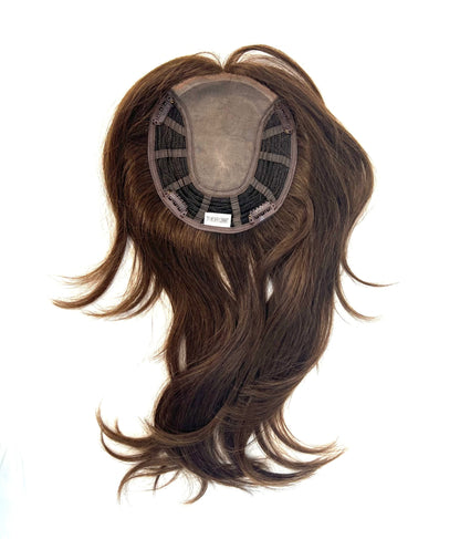 Virgin Remy Human Hair Silk Straight Top Topper Pieces (TP18 - NC) - VIP Extensions