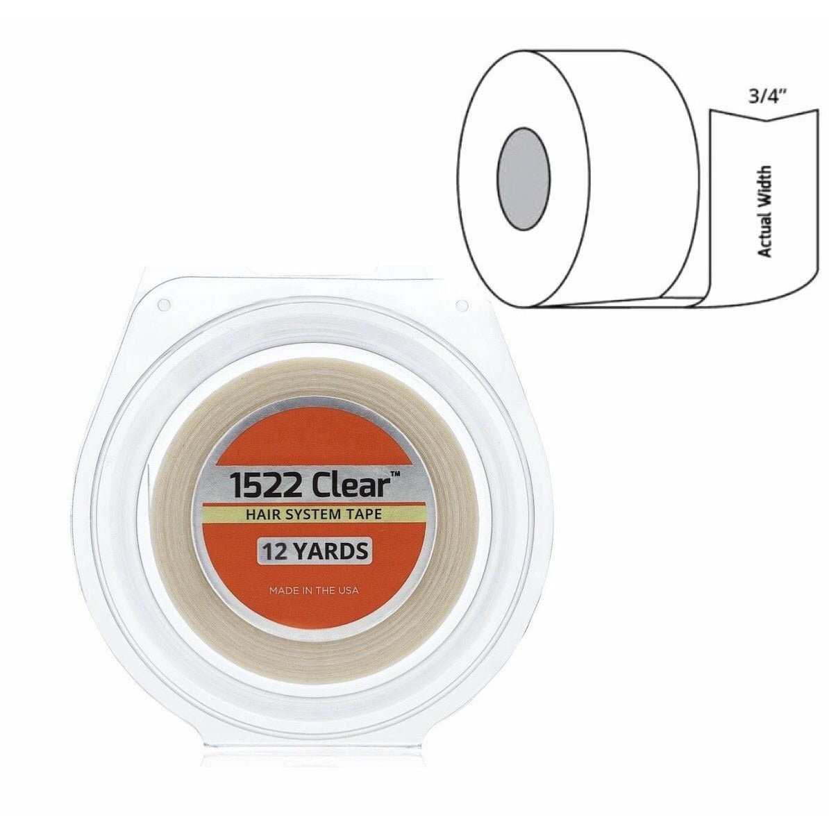 Walker 1522 Clear Tape and Rolls - VIP Extensions