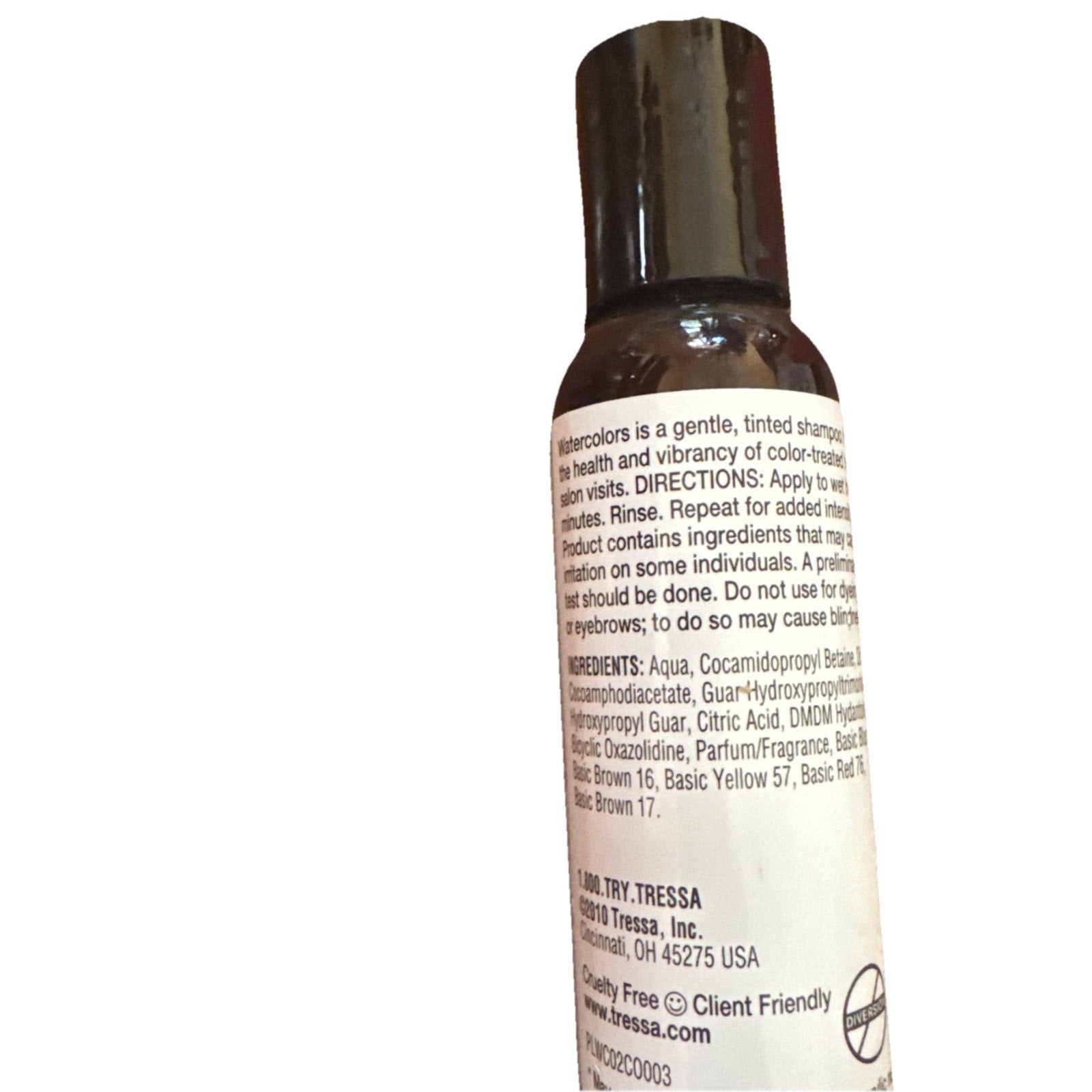 Watercolor Shampo Tinted Shampo Cocoa 2 fl - VIP Extensions