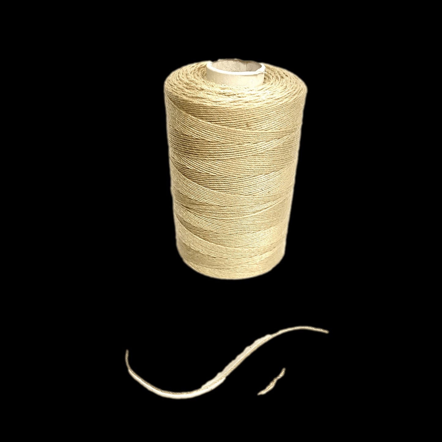 WEAVING THREAD 400m BLACK - Cone Shape - VIP Extensions