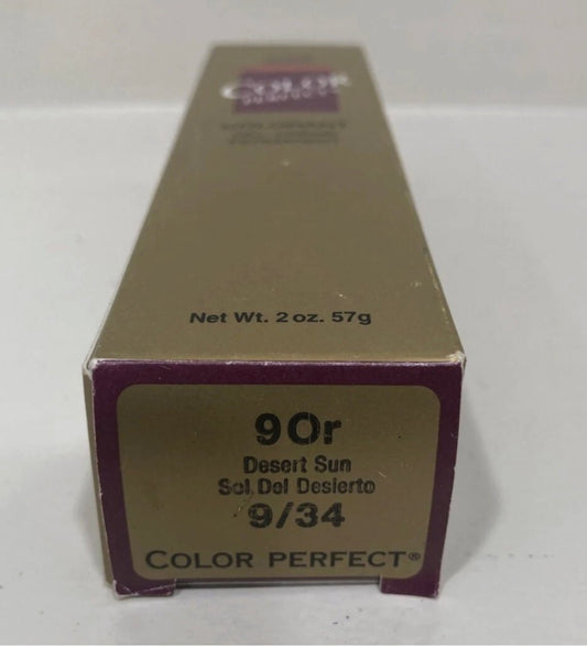 Wella Color Perfect 9 or Permanent Creme Gel Hair Color Cream 2 Oz 9/34 - VIP Extensions