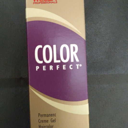 Wella Color Perfect Permanent Creme Gel Haircolor - 5G Light Golden Brown - VIP Extensions