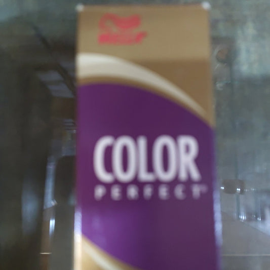 Wella Color Perfect Permanent Creme Gel Haircolor - 7/1 (7A) Med Ash Blonde - VIP Extensions