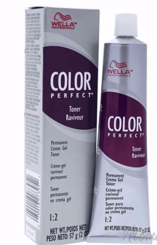 Wella Color Perfect Toner Permanent Creme Gel Toner 1:2 T9A Pale Ash Blonde - VIP Extensions