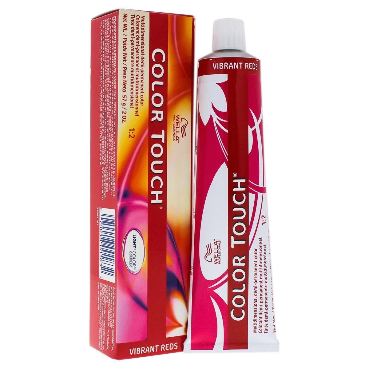Wella Color Touch Demi-Permanent Hair Color, 2 oz - 6/47 Dark Blonde Red Brown
