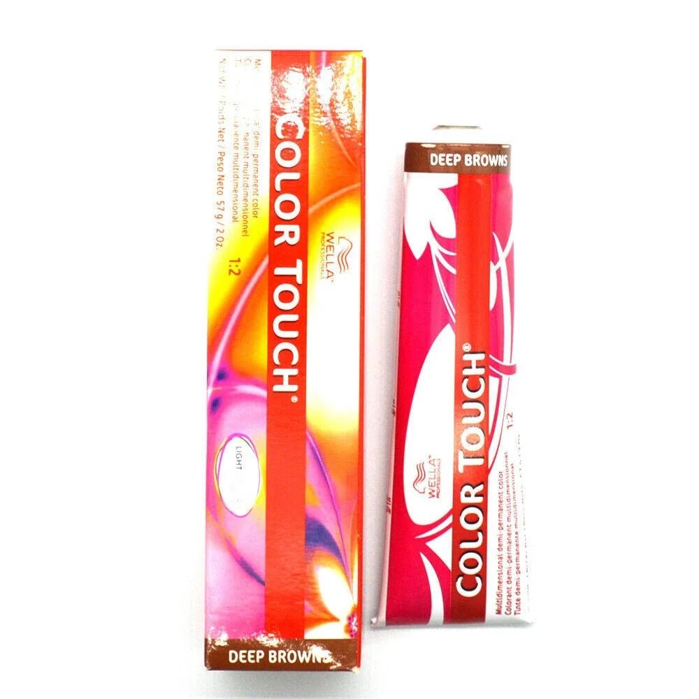 Wella Color Touch Demi-Permanent Hair Color, 2 oz - 7/7 Medium Blonde Brown