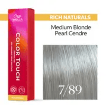 Wella Color Touch 7/89 Medium Blonde Pearl Cendre 2 Oz - VIP Extensions