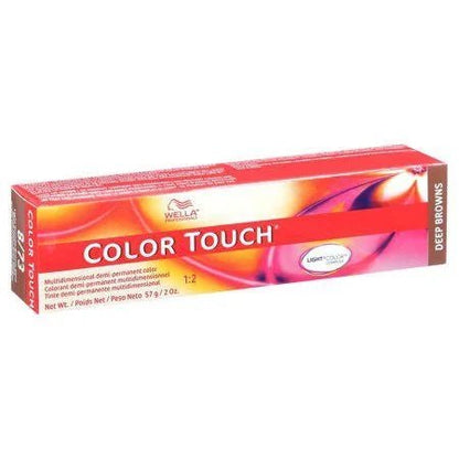 Wella Color Touch Demi-Permanent Hair Color, 2 oz - 8/73 Light Blonde Brown Gold