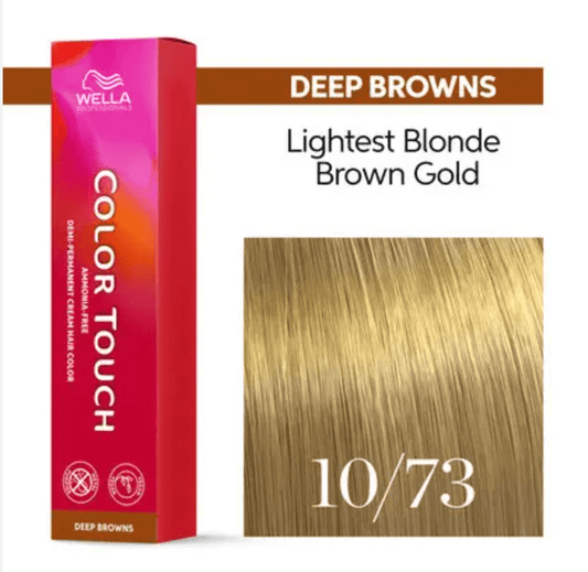 Wella Color Touch Demi Permanent Hair Color 2 oz. You Pick The Color 10/73 - VIP Extensions