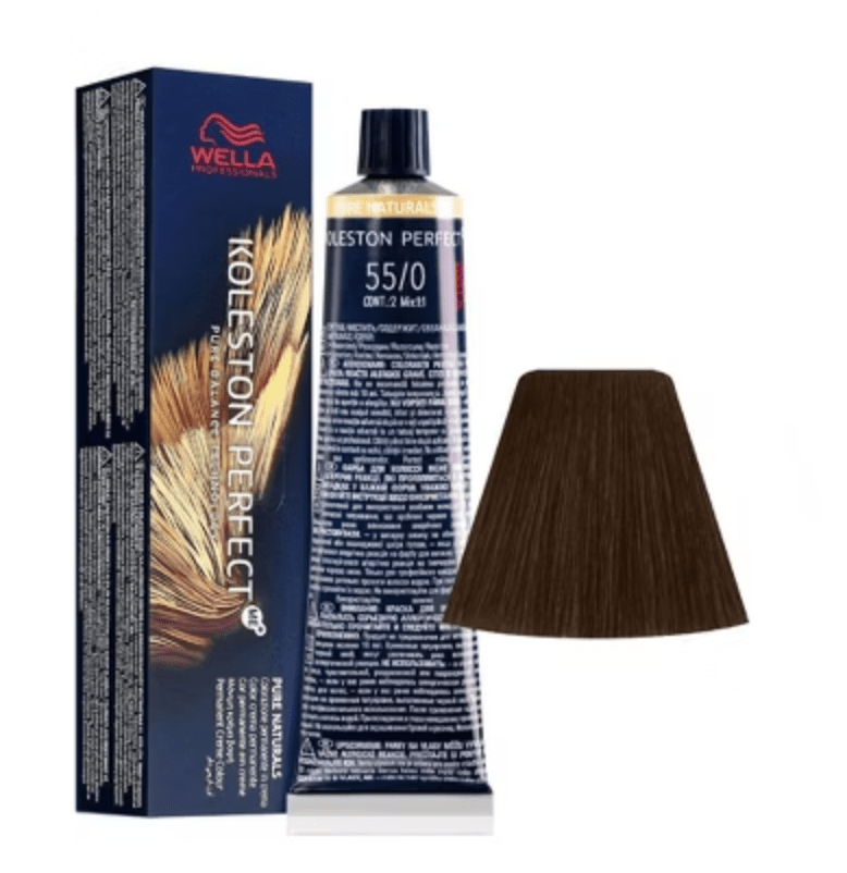 Wella Koleston Perfect Permanent Creme Hair Color, 2 oz - 55/0