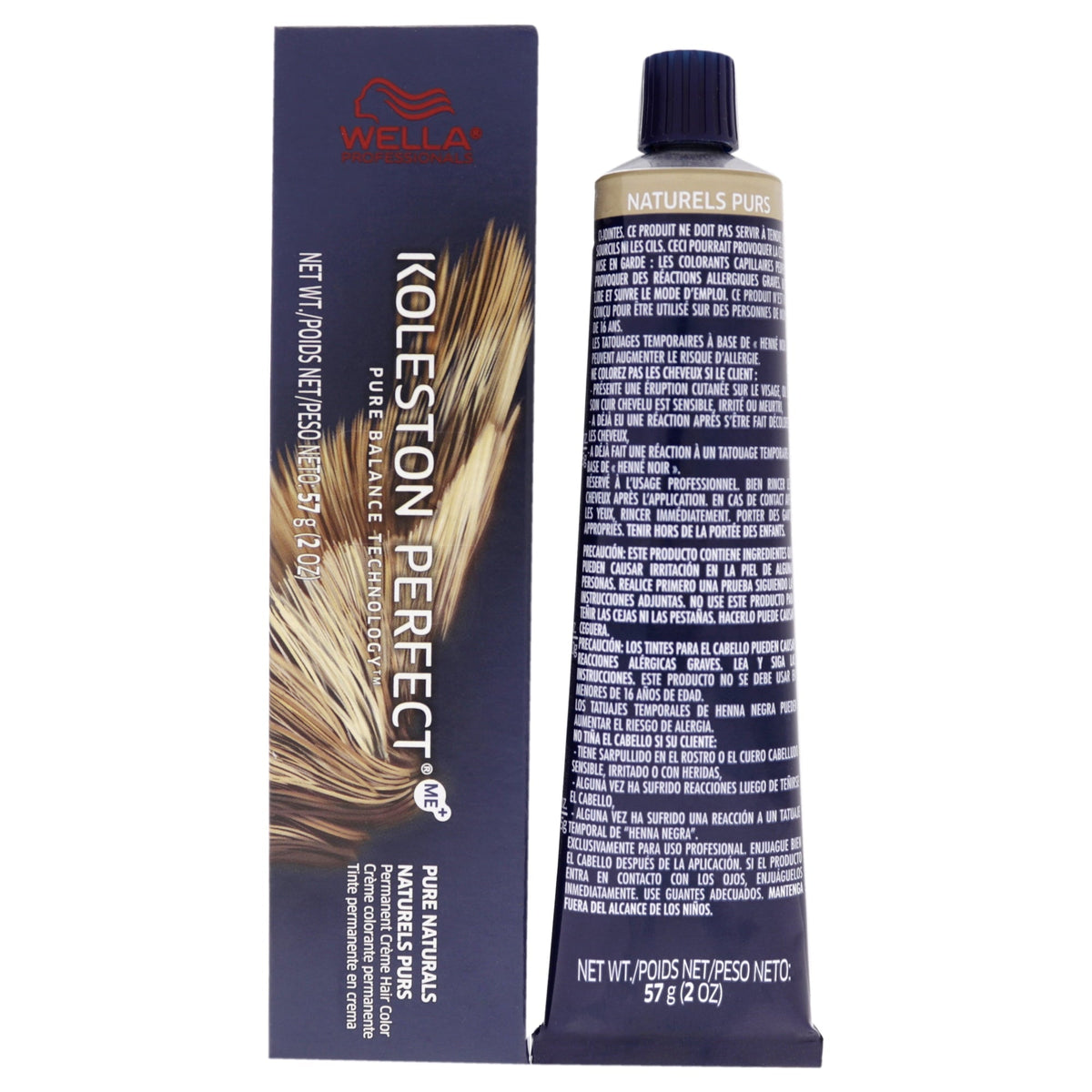 Wella Koleston Perfect Permanent Creme Hair Color, 2 oz - 6/73