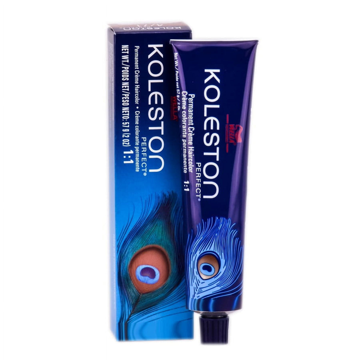 Wella Koleston Perfect Permanent Creme Hair Color, 2 oz - 8/1
