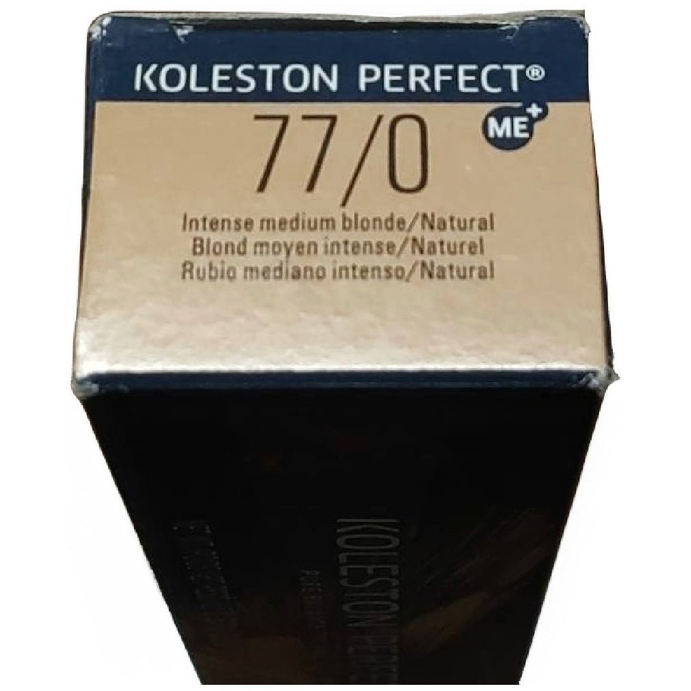 Wella Koleston Perfect Permanent Creme Hair Color, 2 oz - 77/0 Intense Medium Blonde Natural