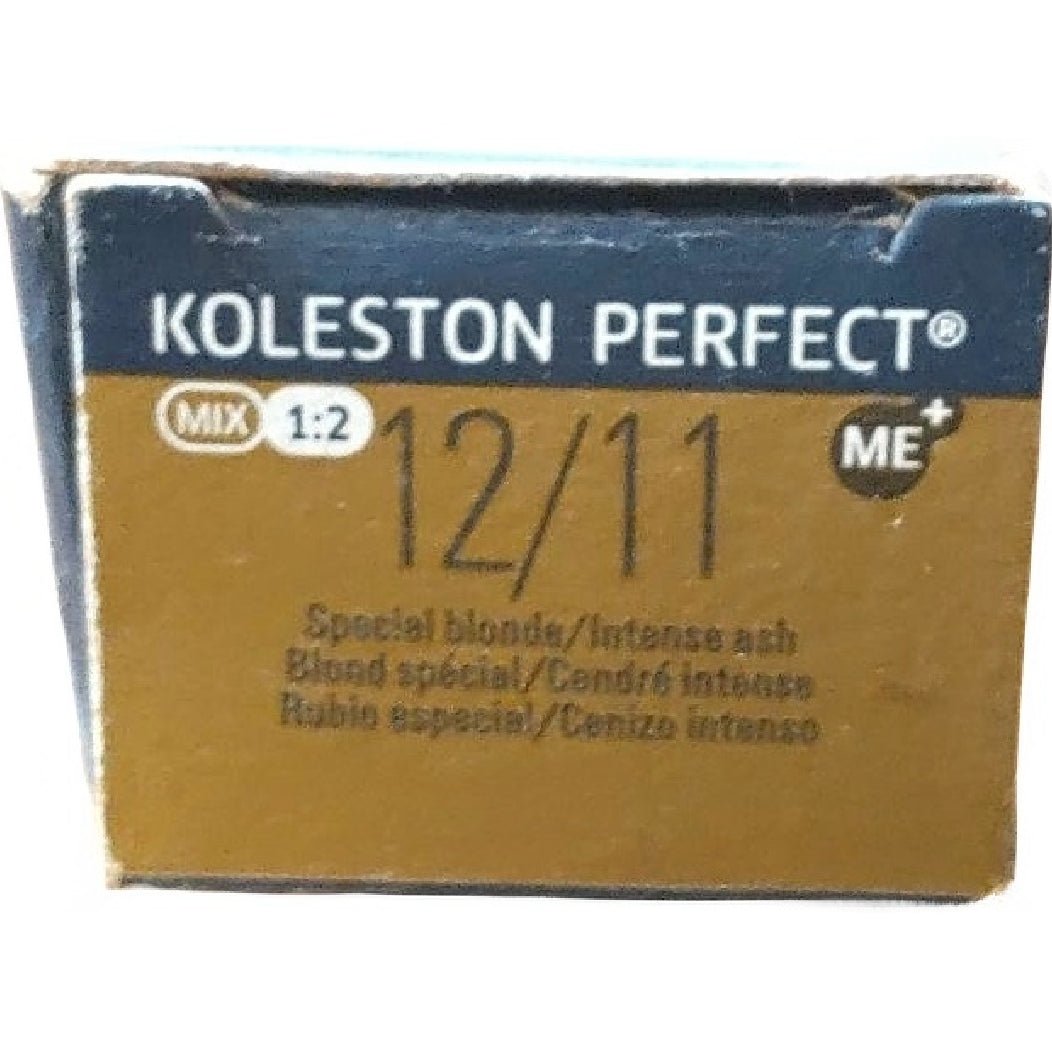Wella Koleston Perfect Me+ Permanent Color Collection 12/11 Special Blonde/Intense Ash - VIP Extensions