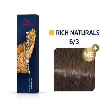 Wella Koleston Perfect Me+ Permanent Crème Hair Color 6/3 - VIP Extensions