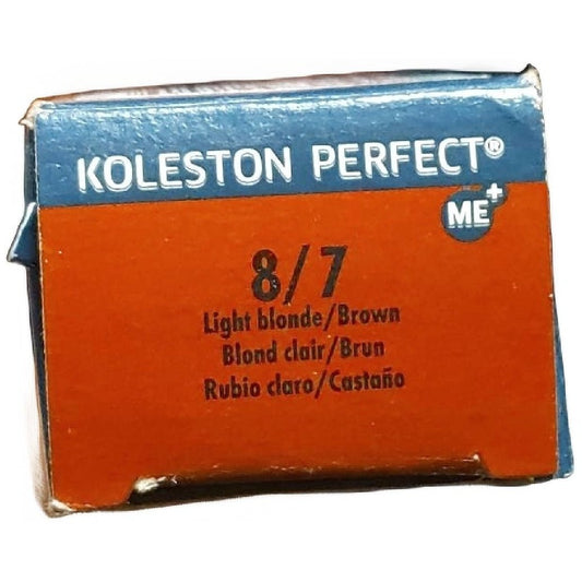 Wella Koleston Perfect Me+ Permanent Crème Hair Color 8/7 Light blonde/Brown - VIP Extensions