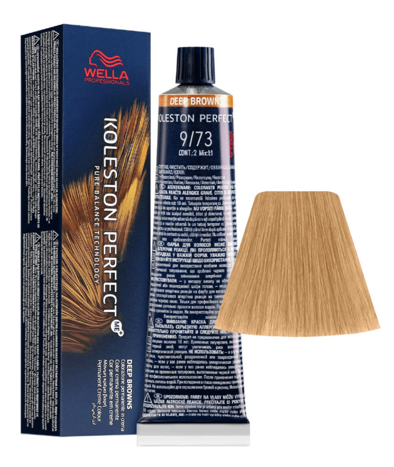 Wella Koleston Perfect Me+ Permanent Creme Hair Color - Deep Browns 2 oz 9/73 - VIP Extensions