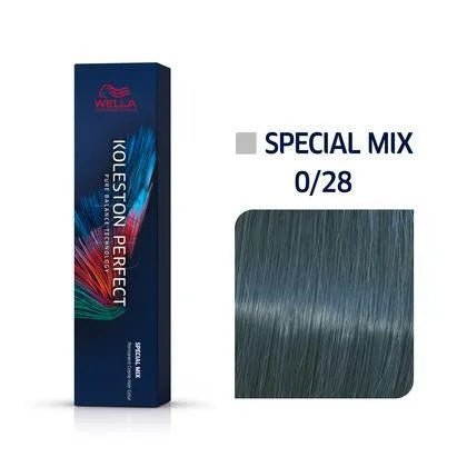 Wella Koleston Perfect Permanent Creme Hair Color, 2 oz - 0/28 Metal Pearl