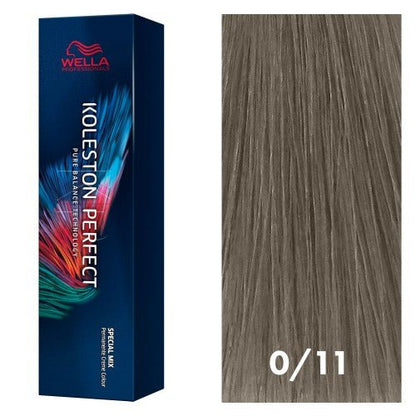 Wella Koleston Perfect Permanent Creme Hair Color, 2 oz - 0/19 Ash