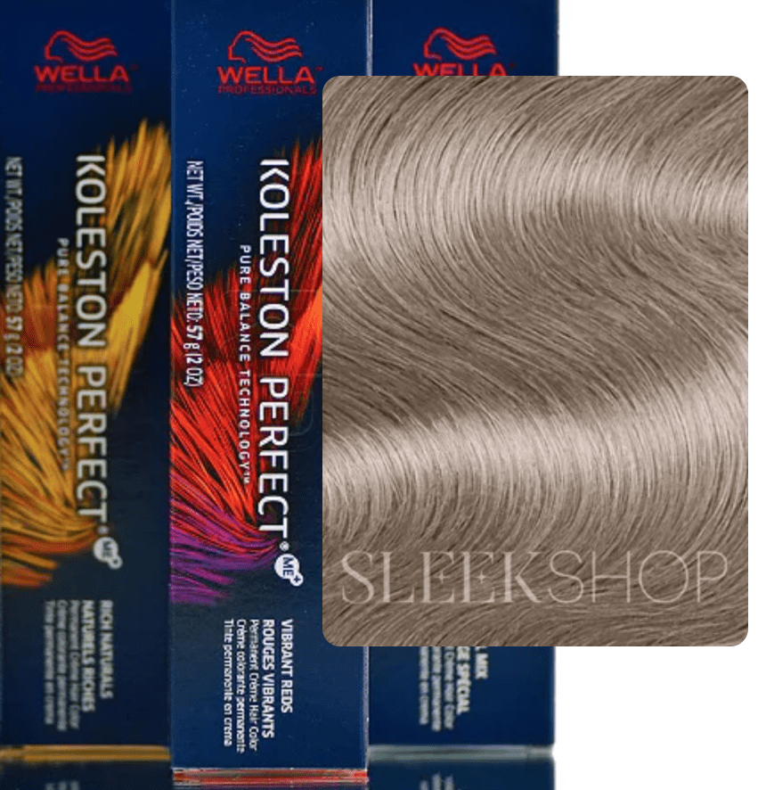 Wella Koleston Perfect Permanent Creme Haircolor 1+1 9/8 Soft Pearl Ash - VIP Extensions