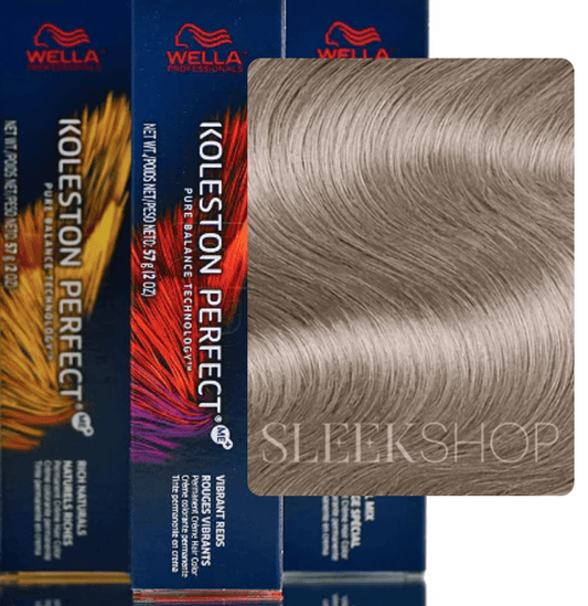 Wella Koleston Perfect Permanent Creme Haircolor 1+1 9/8 Soft Pearl Ash - VIP Extensions