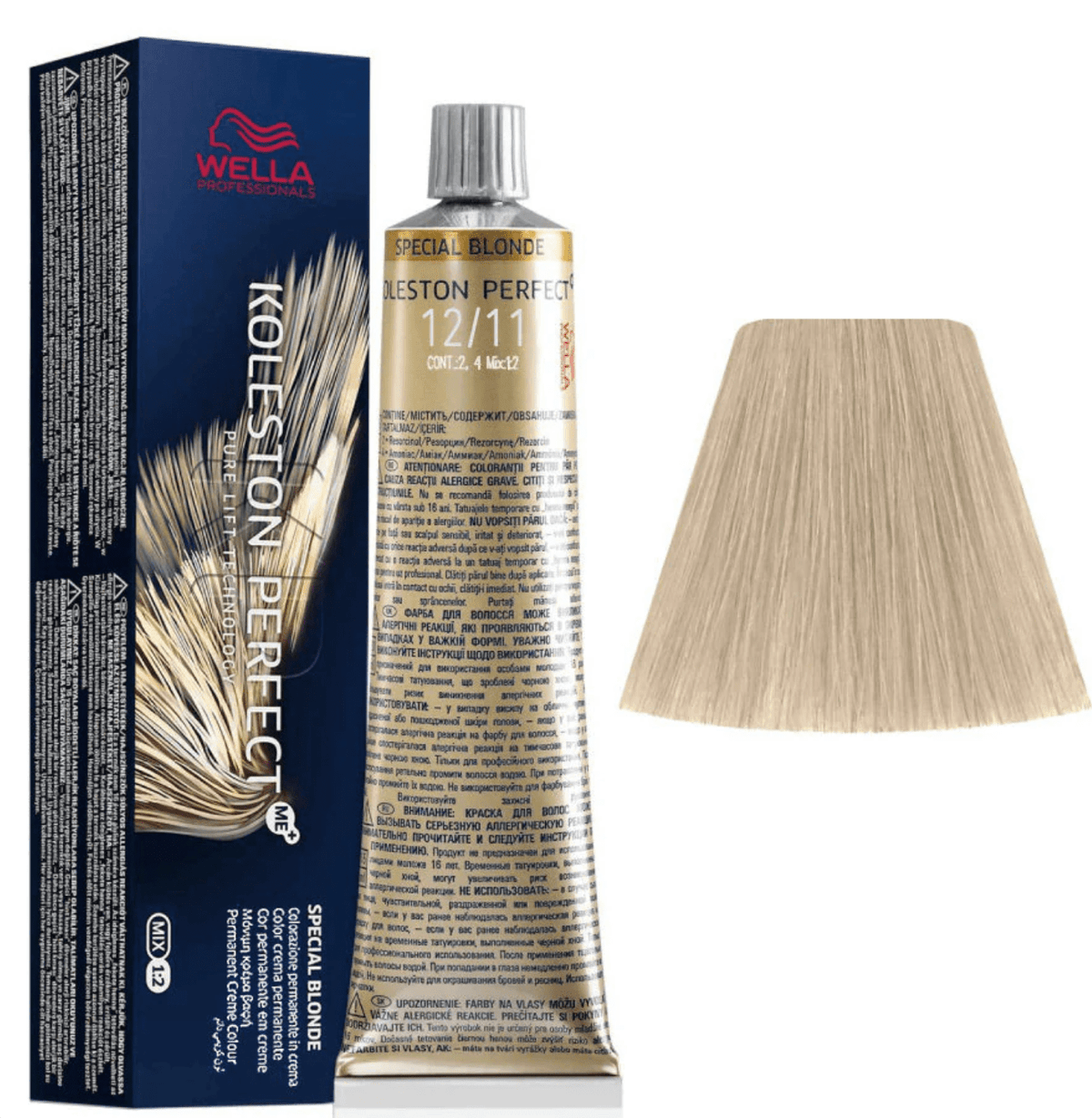 Wella Koleston Perfect Permanent Creme Hair Color, 2 oz - 12/11