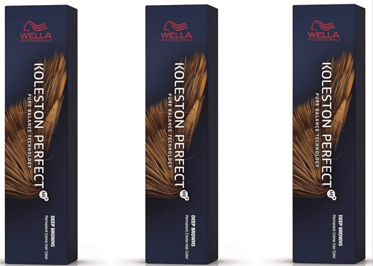 Wella Koleston Perfect Permanent Creme Hair Color, 2 oz - 7/ Pure Brown