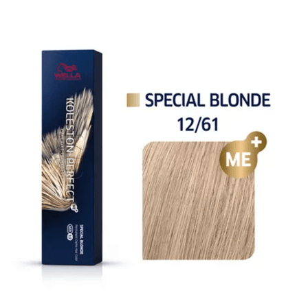 Wella Koleston Perfect Permanent Creme Hair Color, 2 oz - 12/61 Special Blonde Violet Ash
