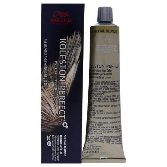 Wella Koleston Perfect Permanent Me+ Crème Hair Color 12/22 Special Blonde/Intense Matte - VIP Extensions