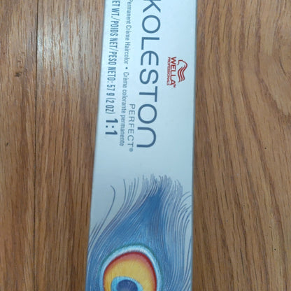 Wella Koleston Perfect Permanent Creme Hair Color, 2 oz - 0/11 Intense Ash