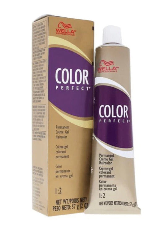 Wella Professionals Color Perfect Permanent Creme Gel Hair Color 2 Oz 7WB - VIP Extensions