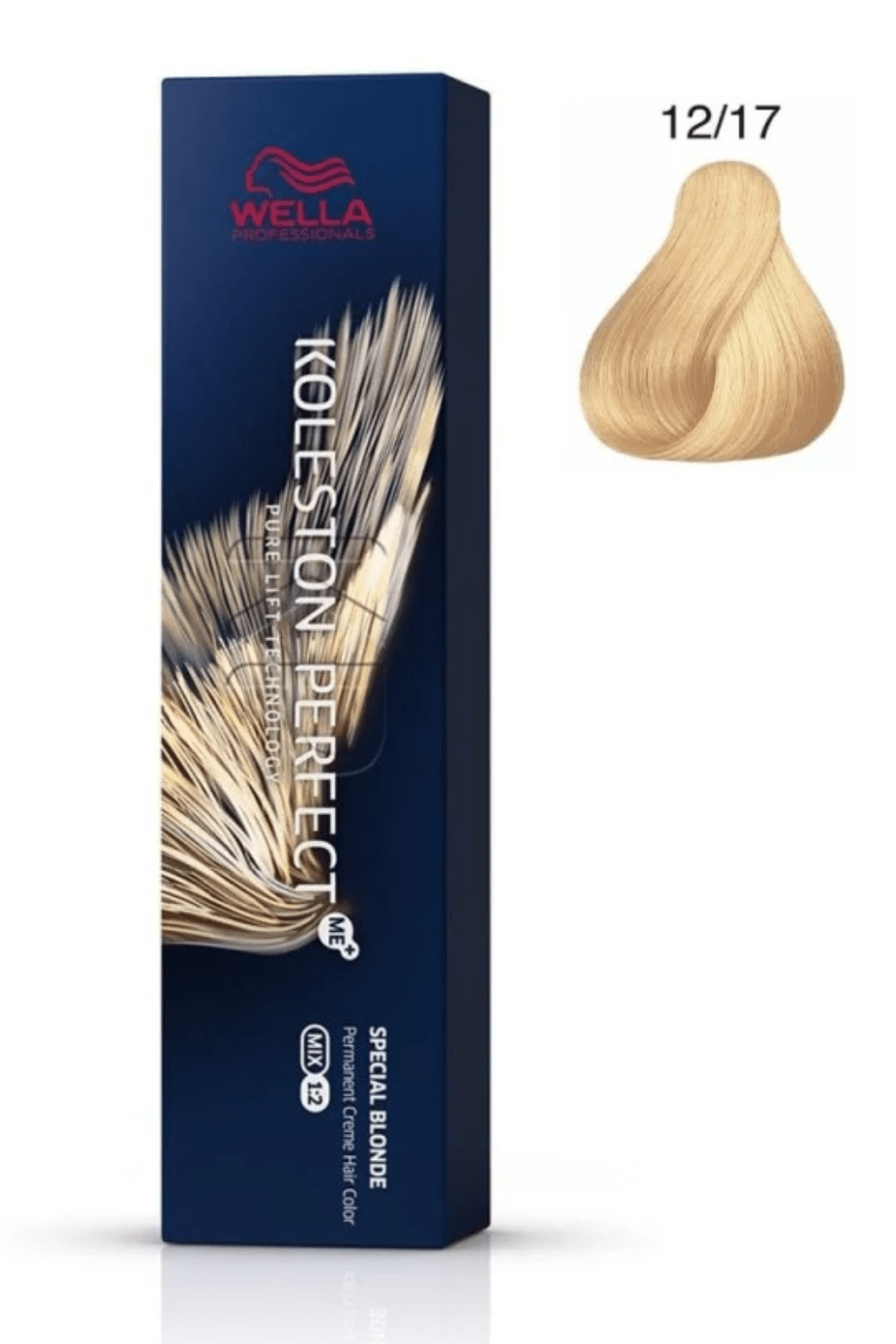 Wella Professionals Koleston Perfect Permanent Hair Color 12/17 Blonde - VIP Extensions