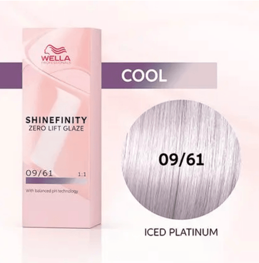 Wella Professionals Shinefinity Hair Color Very Light Blonde Violet ASH 09/61 - VIP Extensions