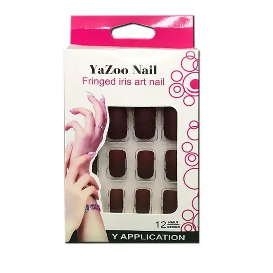 YaZoo Nail Fringed Iris Art Nail Y Application - VIP Extensions