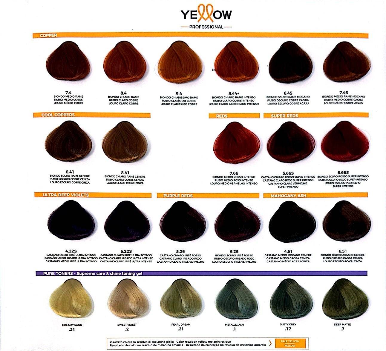 Yellow by Alfaparf Permanent Color - VIP Extensions