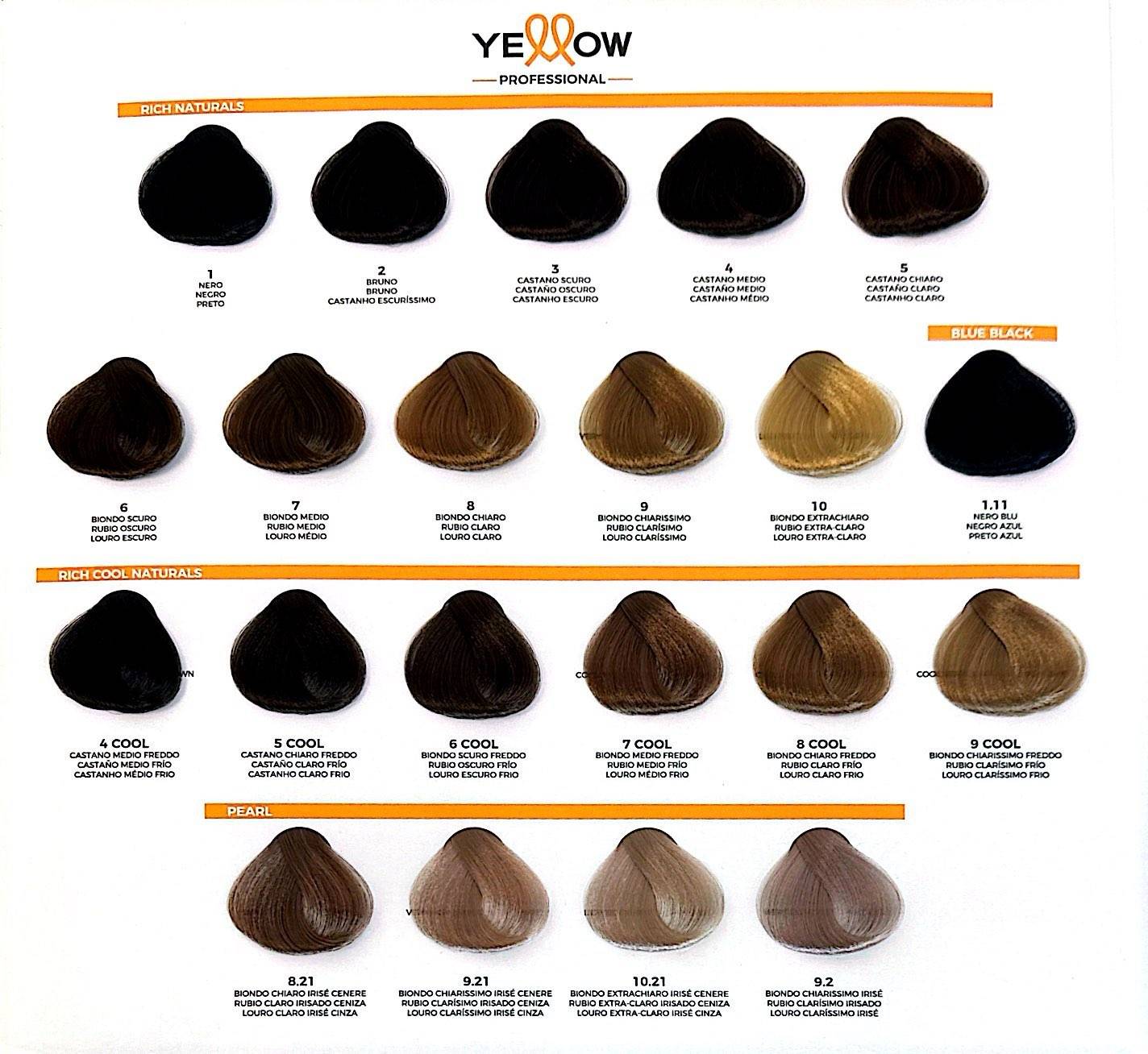 Yellow by Alfaparf Permanent Color - VIP Extensions