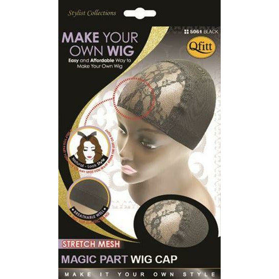 Qfitt Stretch Mesh Magic Part Wig Cap - VIP Extensions