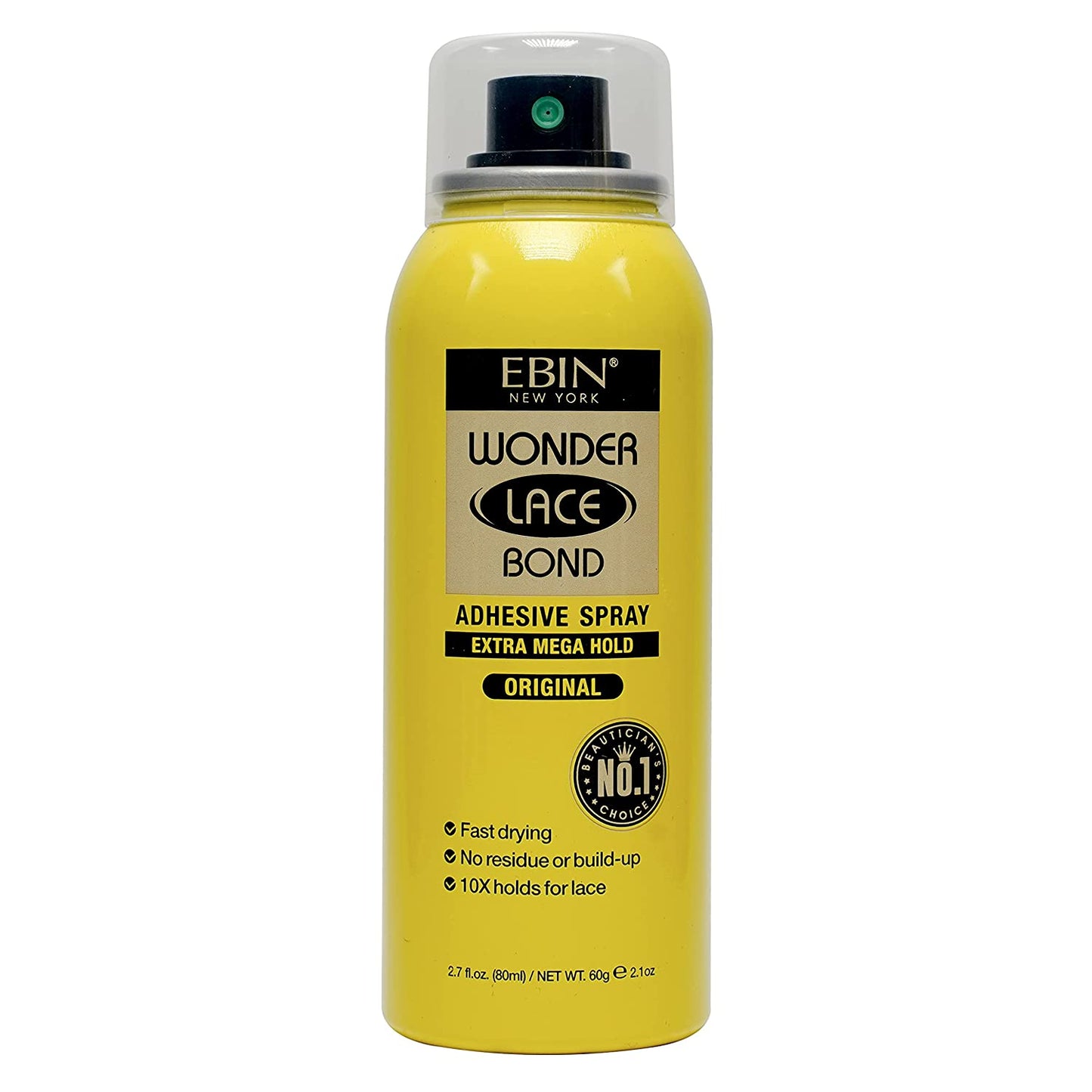 Ebin Wonder Lace Bond Adhesive Spray 180ml - 6.08fl oz