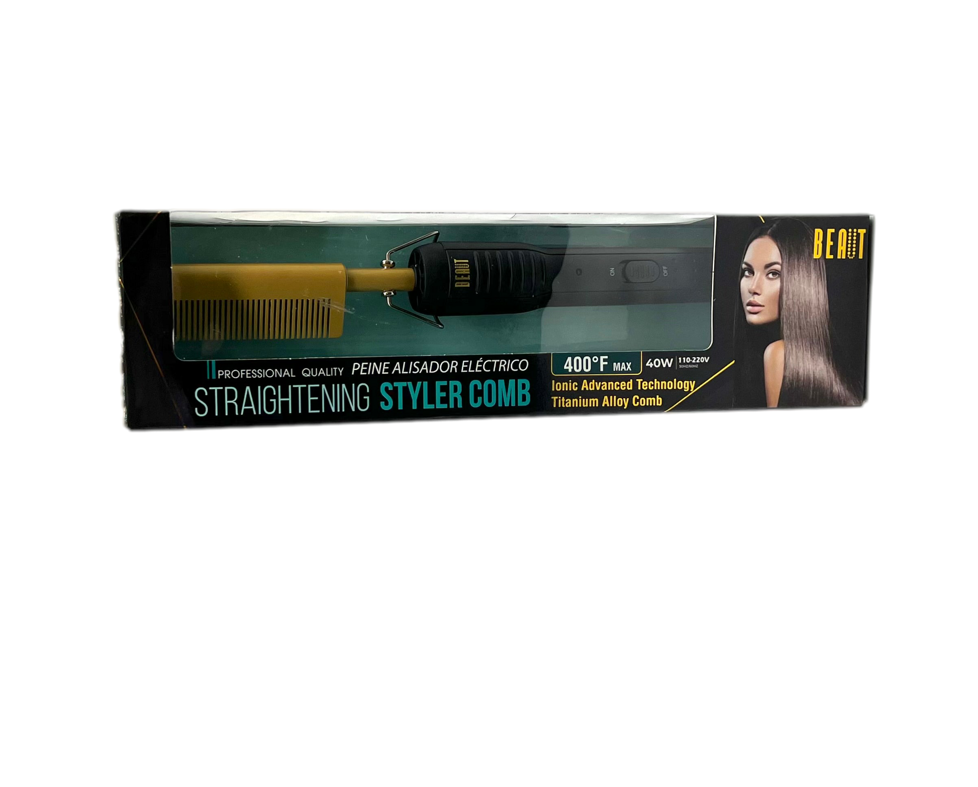 BEAUT  Straightening Styler Comb 400 °F max - VIP Extensions