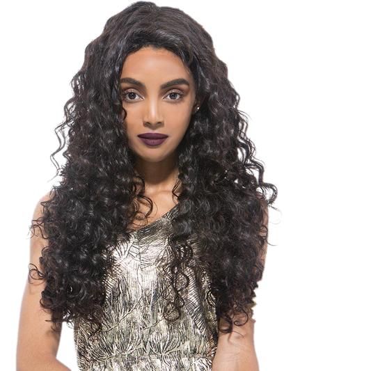 EBIN DRESS 9A  Lace Front Wig - DEEP WAVE 22'' - VIP Extensions