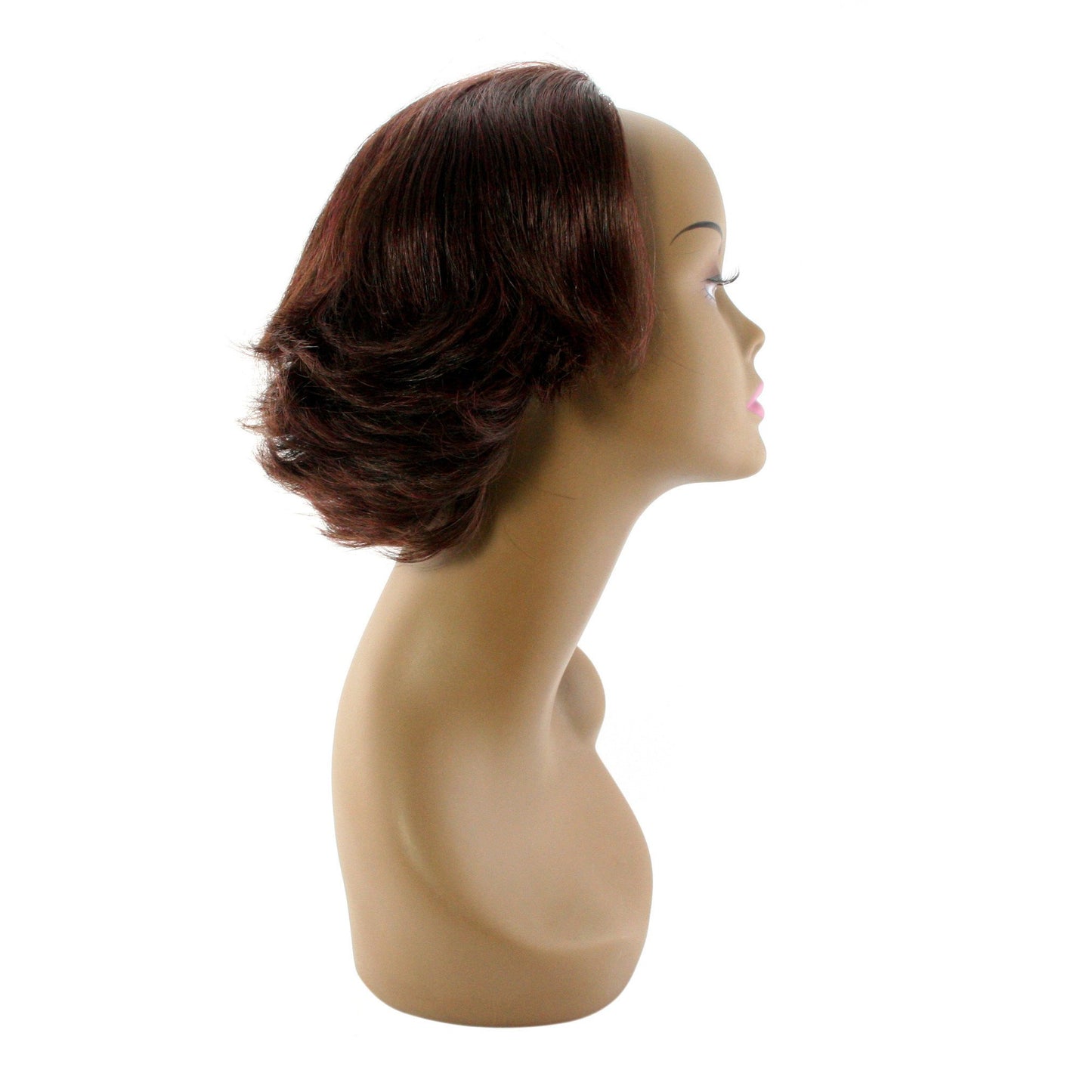 Unique's 100% Human Hair Half Wig / Mrs. BARBADOS Style - BeautyGiant USA